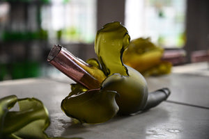 Jesper Jensen, Earth-friendly glasses made from recycled wine